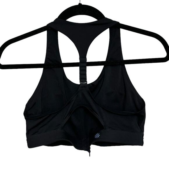 Athleta Circuit Racerback Sports Bra in Black - Size S - Picture 4 of 7